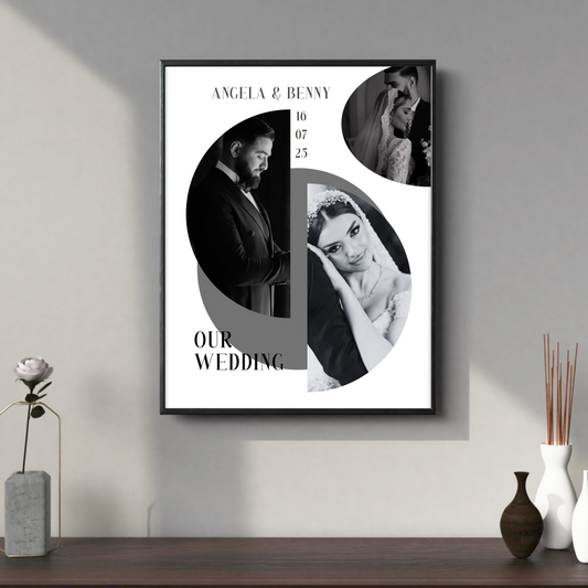 Tablou Personalizat Aniversare Nunta