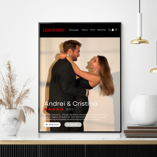 Tablou Personalizat Movie Lovestory