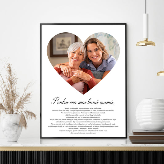 Tablou Personalizat Dear Mother