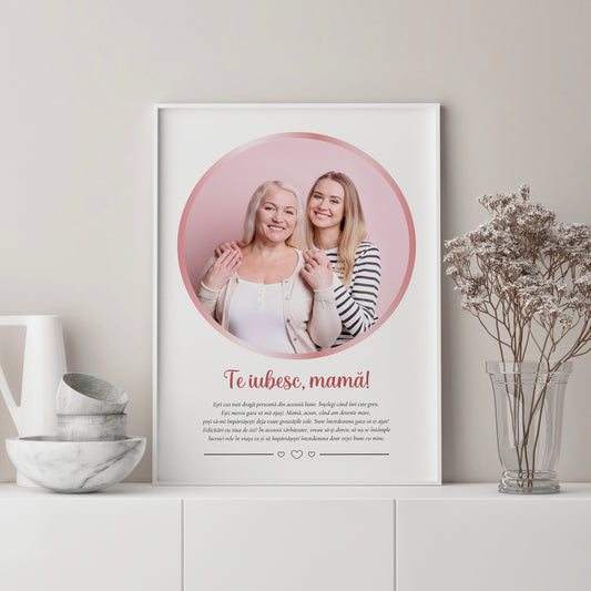 Tablou Personalizat Mom Love