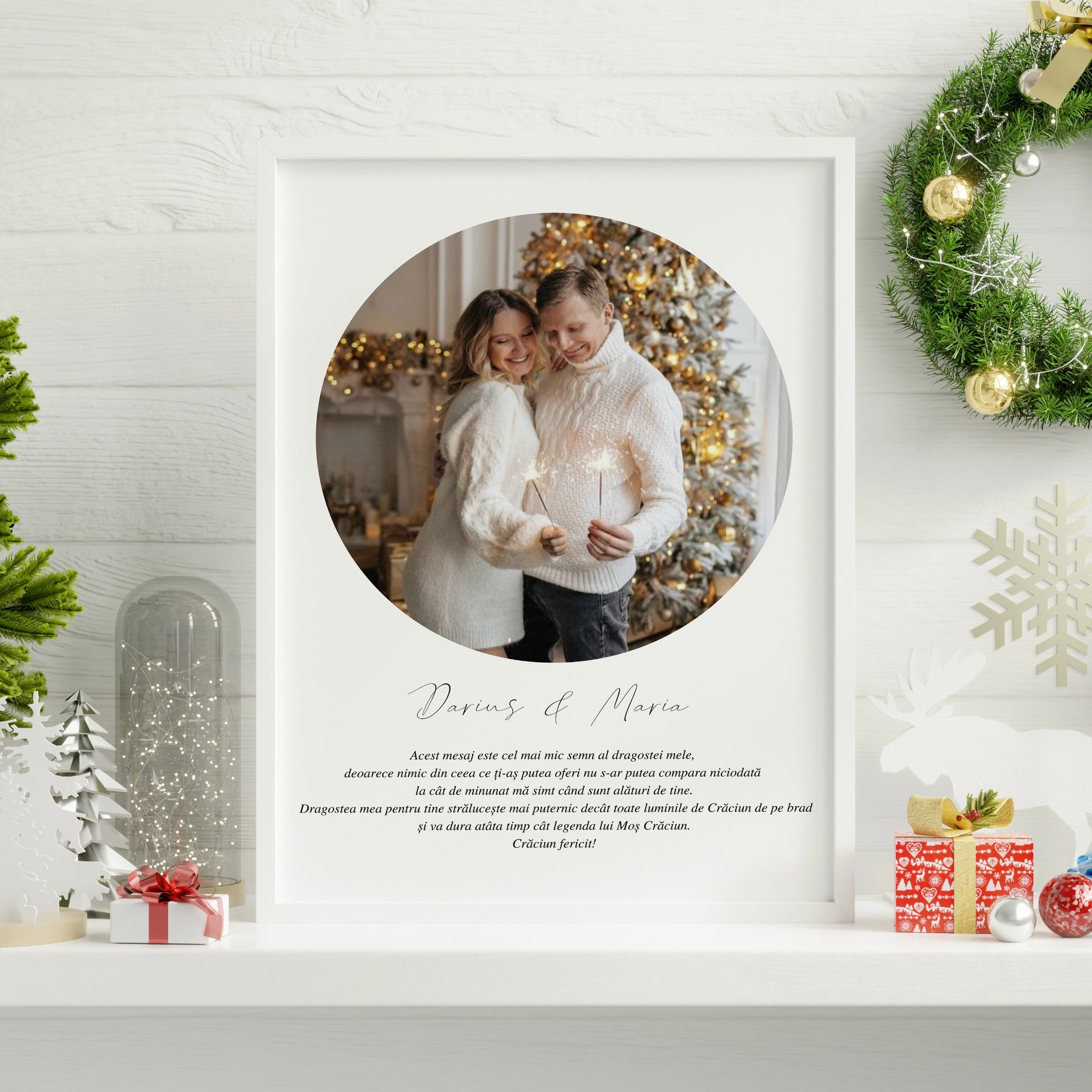 Tablou Personalizat Happy Holidays - ArtStory.ro