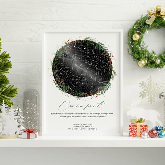 Tablou Personalizat Craciun Fericit - ArtStory.ro