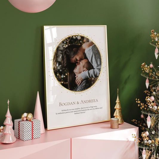 Tablou Personalizat Golden Holiday - ArtStory.ro