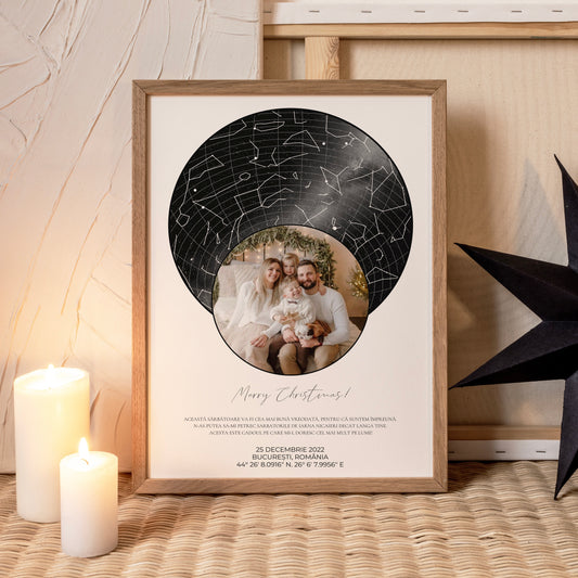 Tablou Personalizat Merry Christmas - ArtStory.ro