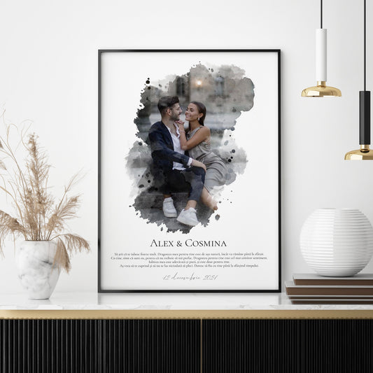 Tablou Personalizat Splash Moment - ArtStory.ro